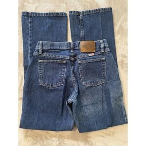 Wrangler Jeans Sz 5/6x32 Blue 20X Premium Straight Leg High Rise Vintage Denim